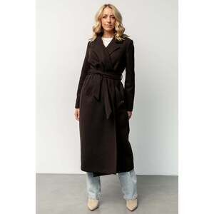 NWT- Baltic Born Glenwood Coat | Dark Brown Size L